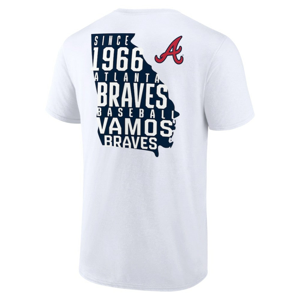 Atlanta Braves Team Hot Shot T-Shirt White