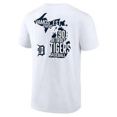 Detroit Tigers Team Hot Shot T-Shirt White