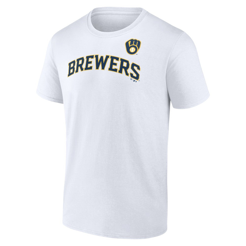 Milwaukee Brewers Team Hot Shot T-Shirt White