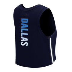 Dallas Cowboys Pro Standard Women's Ombre Wordmark Classic Cropped Tank Top - Navy online