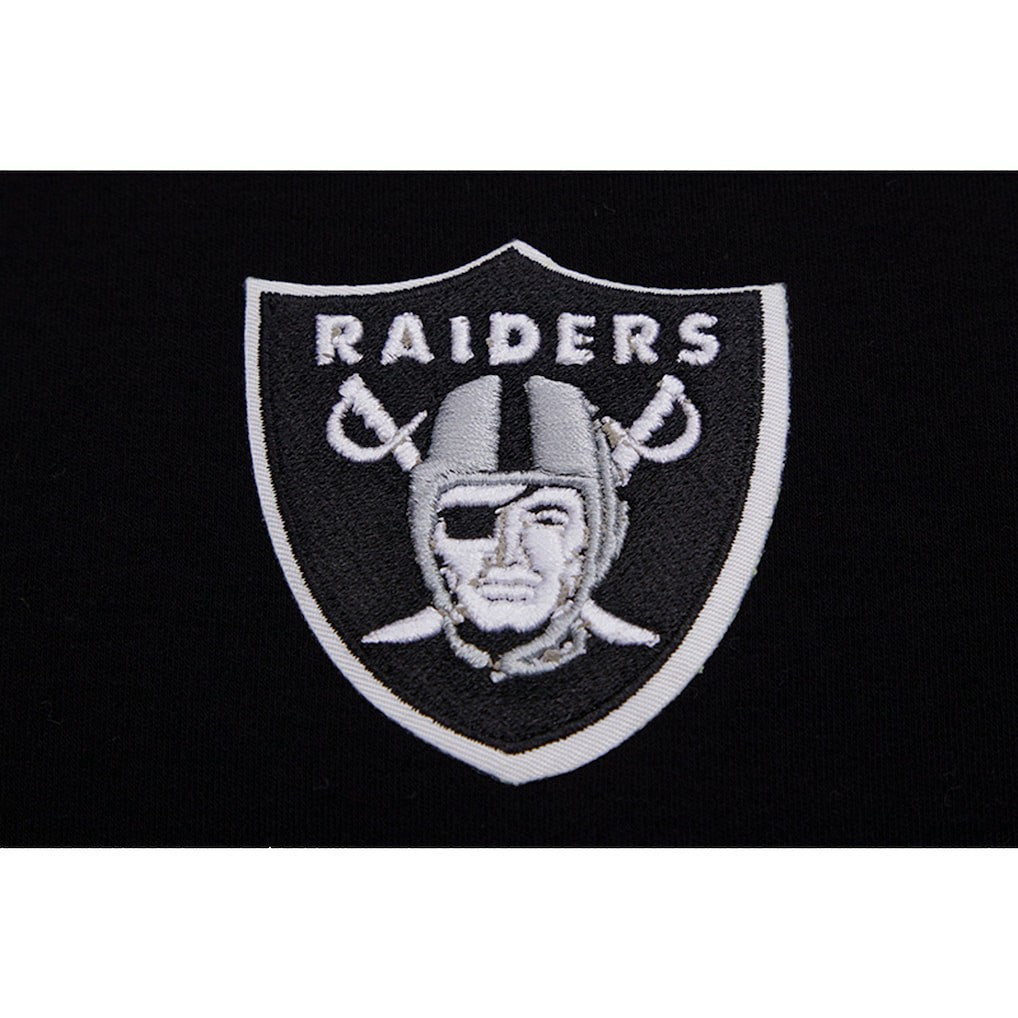 Las Vegas Raiders Pro Standard Women's Ombre Wordmark Classic Cropped Tank Top - Black discount