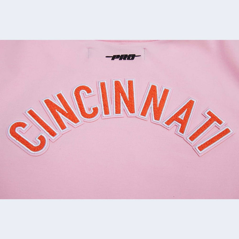 Cincinnati Bengals Pro Standard Women's Cropped Boxy T-Shirt - Pink cheap