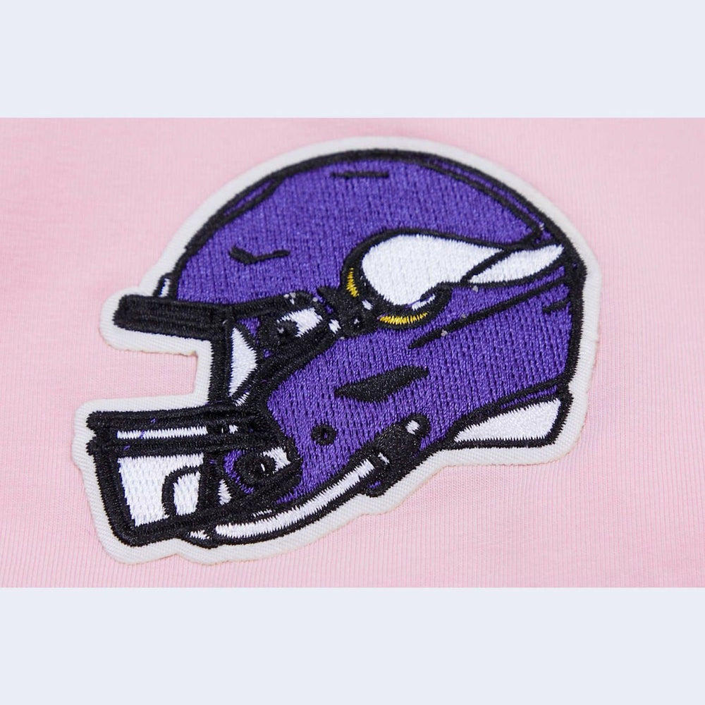 Minnesota Vikings Pro Standard Women's Cropped Boxy T-Shirt - Pink outlet