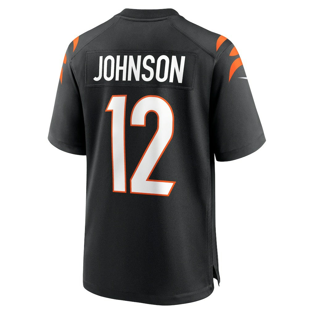 Tyron Johnson Cincinnati Bengals Home Game Player Jersey - Black cheap