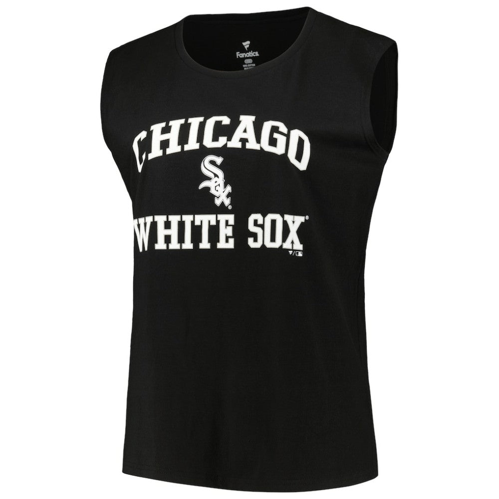 Chicago White Sox Profile Women's Plus Size Tank Top Black