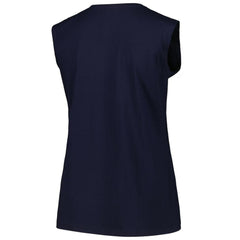 Cleveland Guardians Profile Women's Plus Size Tank Top Navy