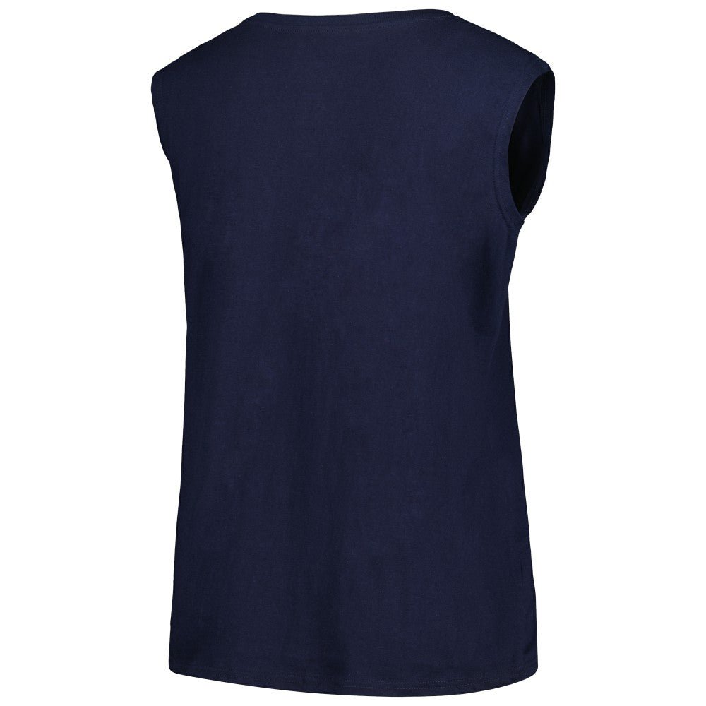 Houston Astros Profile Women's Plus Size Tank Top Navy