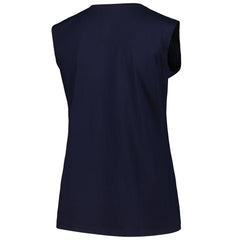 Milwaukee Brewers Profile Women's Plus Size Tank Top Navy