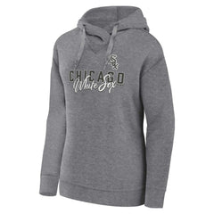 Profile Chicago White Sox Women's Plus Size Pullover Hoodie Heather Gray