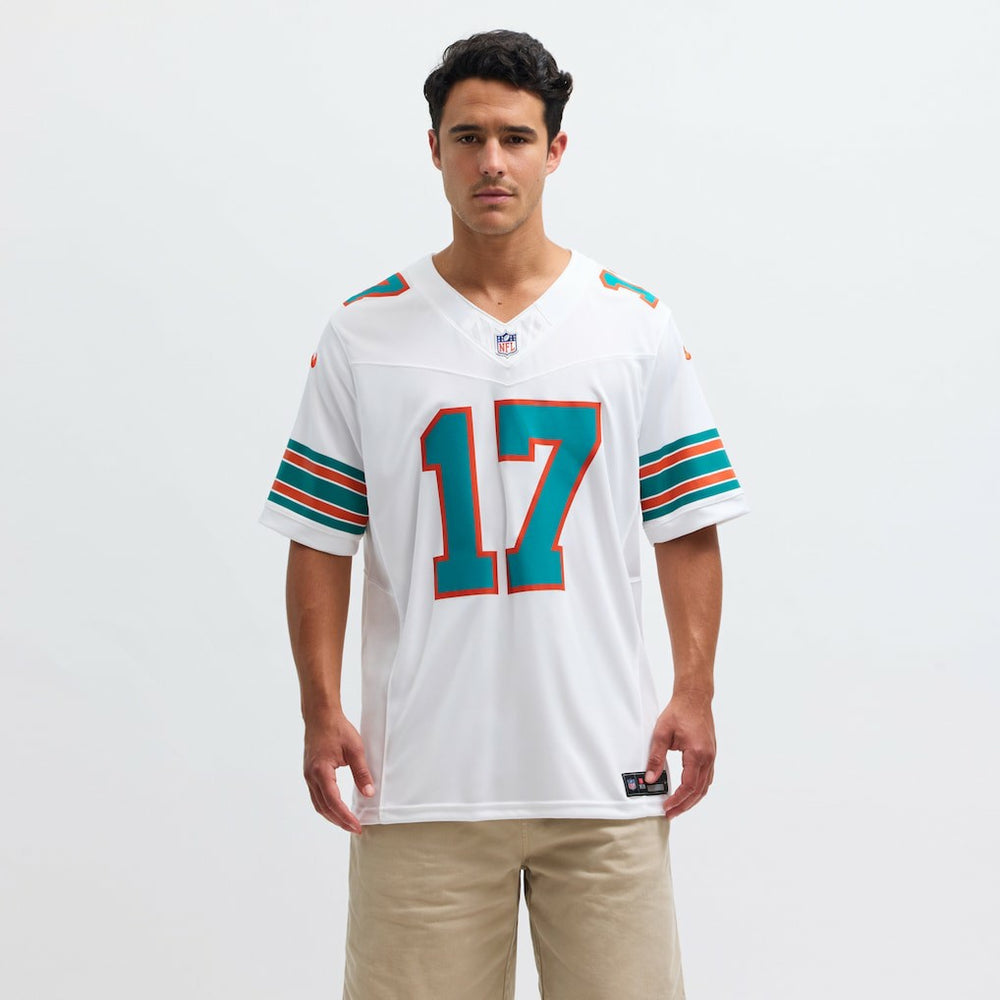 Jaylen Waddle Miami Dolphins Vapor F.U.S.E. Limited Jersey - White on sale