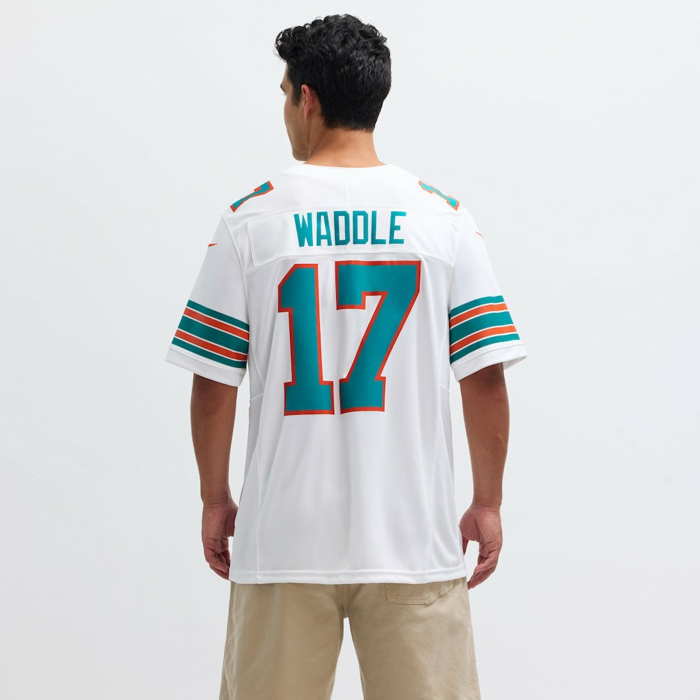 Jaylen Waddle Miami Dolphins Vapor F.U.S.E. Limited Jersey - White on sale