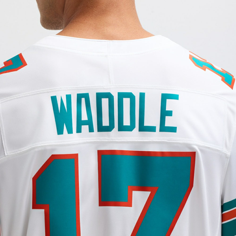 Jaylen Waddle Miami Dolphins Vapor F.U.S.E. Limited Jersey - White on sale