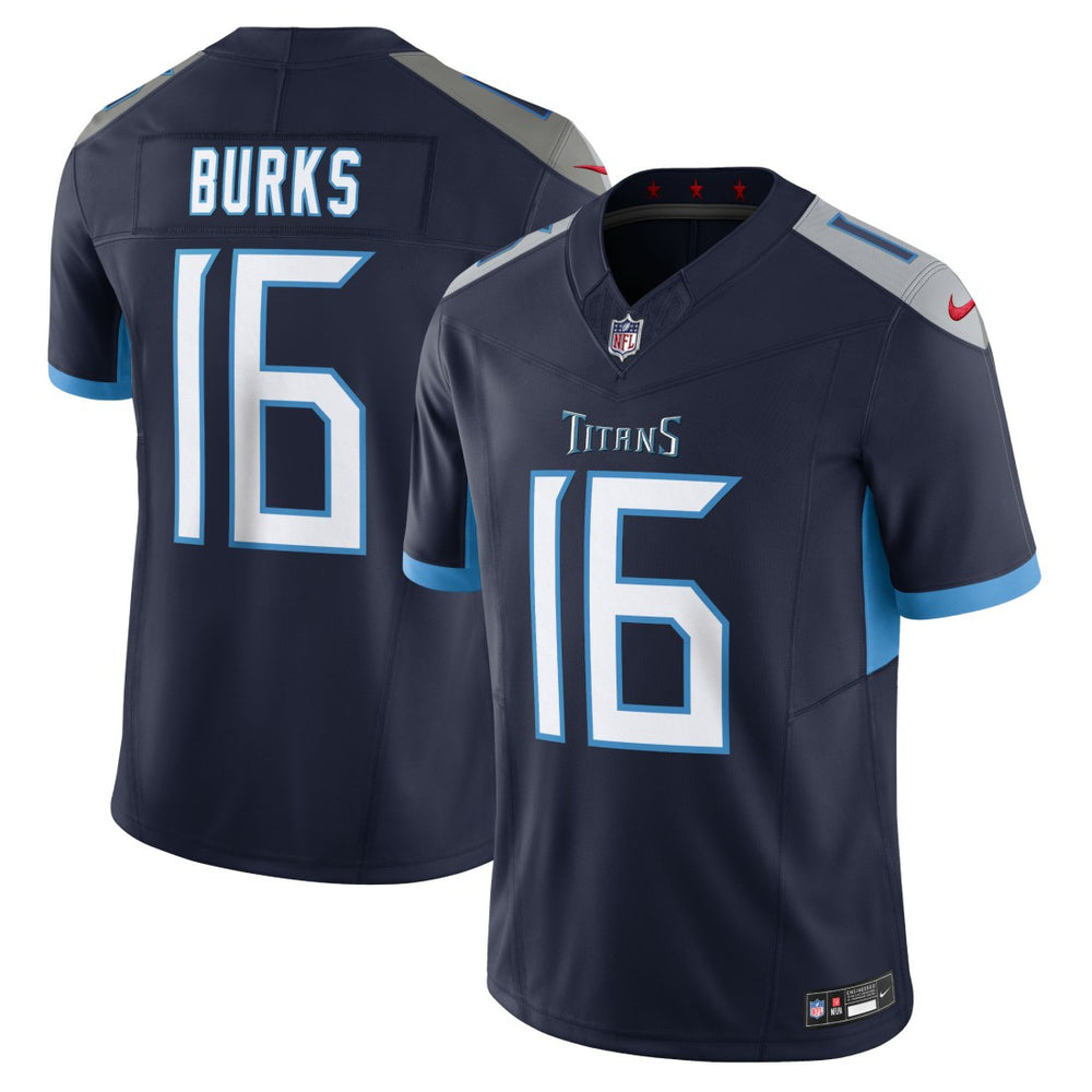 Treylon Burks Tennessee Titans Vapor F.U.S.E. Limited Jersey - Navy for sale