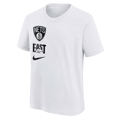 Brooklyn Nets Youth Vs Block Essential T-Shirt - White cheap