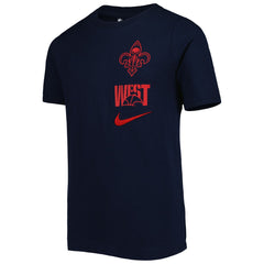 New Orleans Pelicans Youth Vs Block Essential T-Shirt - Navy on sale