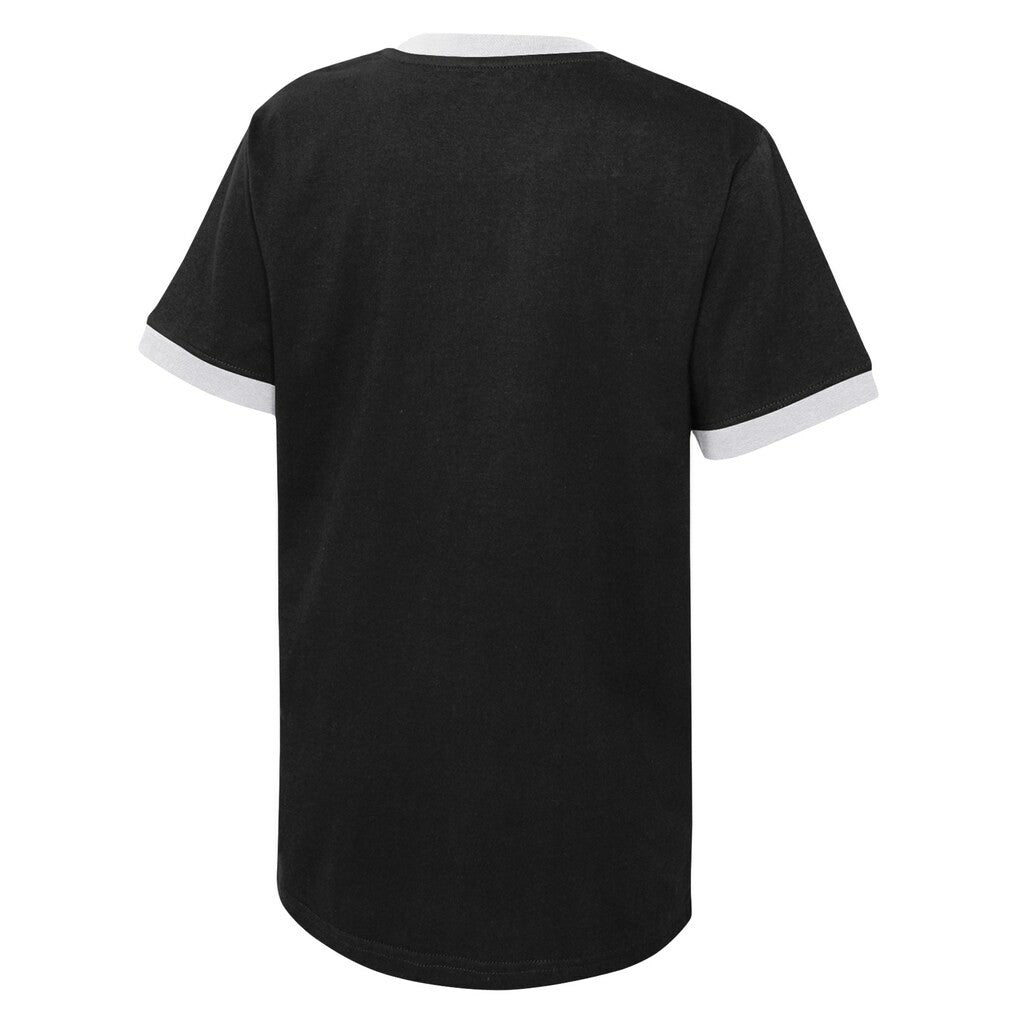 Brooklyn Nets Youth Hoop City Hometown Ringer T-Shirt - Black outlet