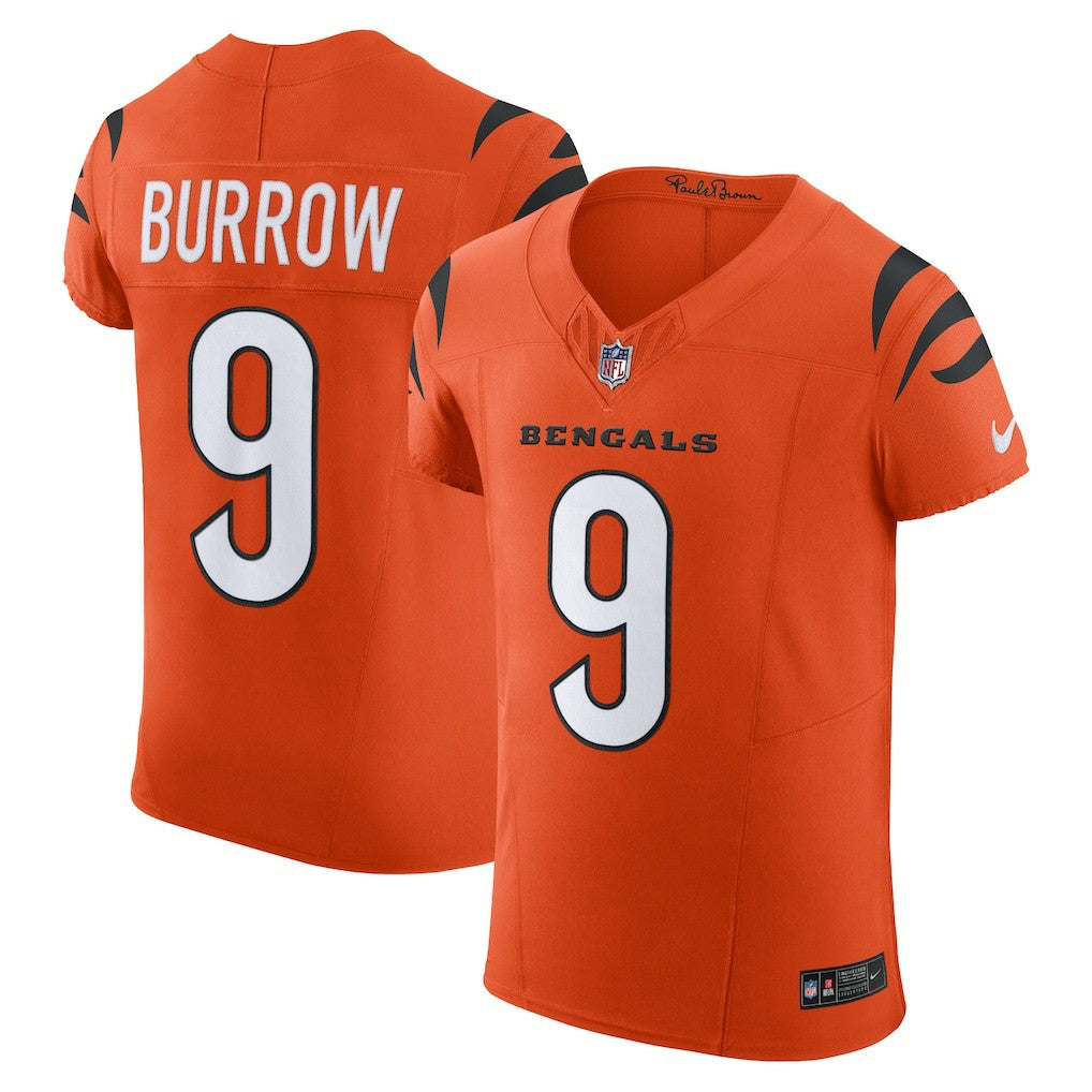 Joe Burrow Cincinnati Bengals Vapor F.U.S.E. Elite Jersey - Orange sale