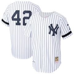 Mariano Rivera New York Yankees Cooperstown Collection 1995 Authentic Player Jersey White