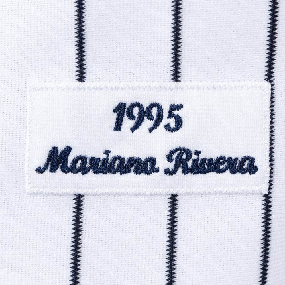 Mariano Rivera New York Yankees Cooperstown Collection 1995 Authentic Player Jersey White