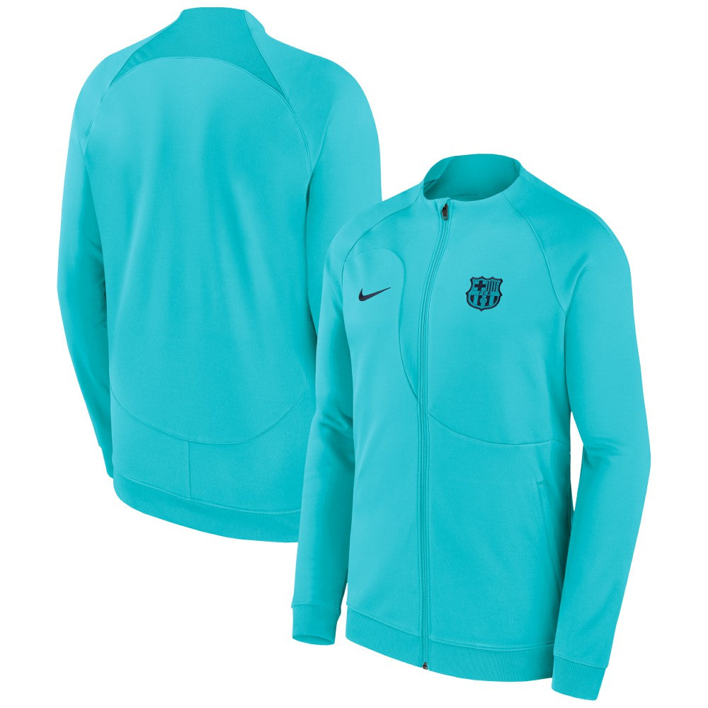 Barcelona 2023 Academy Pro Anthem Full-Zip Jacket - Turquoise shop
