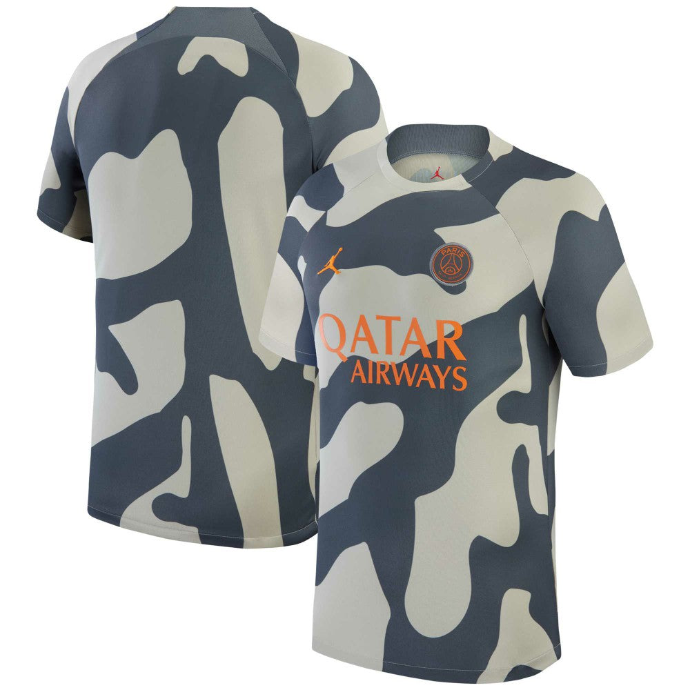 Paris Saint-Germain Jordan Brand 2023/24 Academy Pro Pre-Match Top - Gray outlet