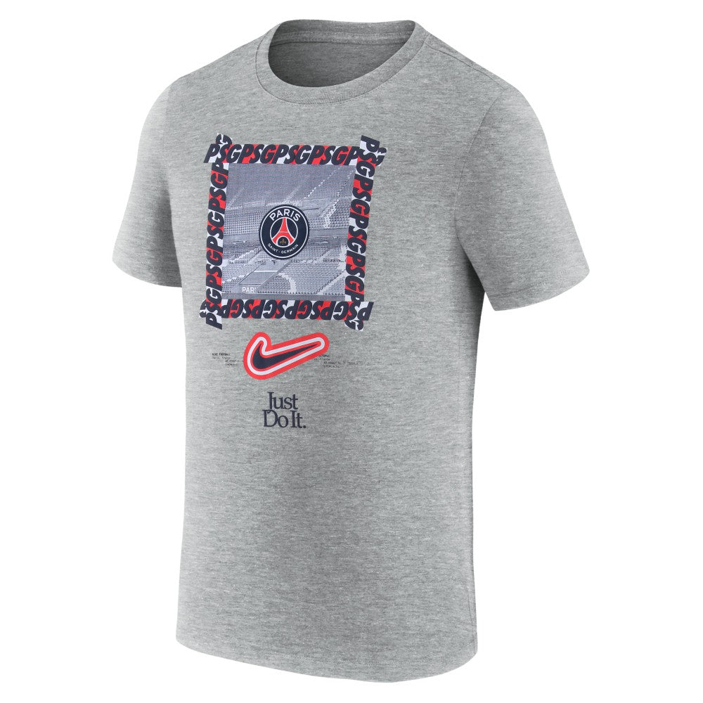 Paris Saint-Germain DNA T-Shirt - Heather Gray for sale