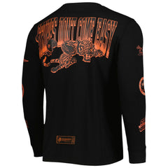 Cincinnati Bengals x BlaCkOWned Unisex Stripes Don't Come Easy Long Sleeve T-Shirt - Black online