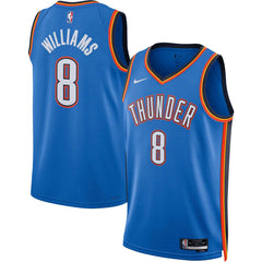 Jalen Williams Oklahoma City Thunder Unisex Swingman Jersey - Icon Edition - Blue shop
