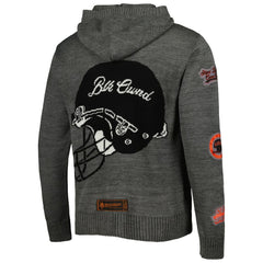 Cincinnati Bengals x BlaCkOWned Stripes Don't Come Easy Pullover Hoodie - Gray for sale