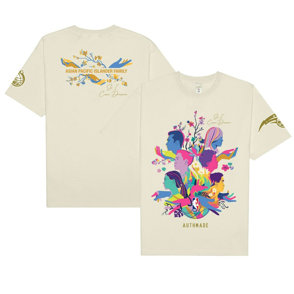 Orlando Magic AUTHMADE x NBA Unisex AAPI Dreamers T-Shirt - Cream outlet