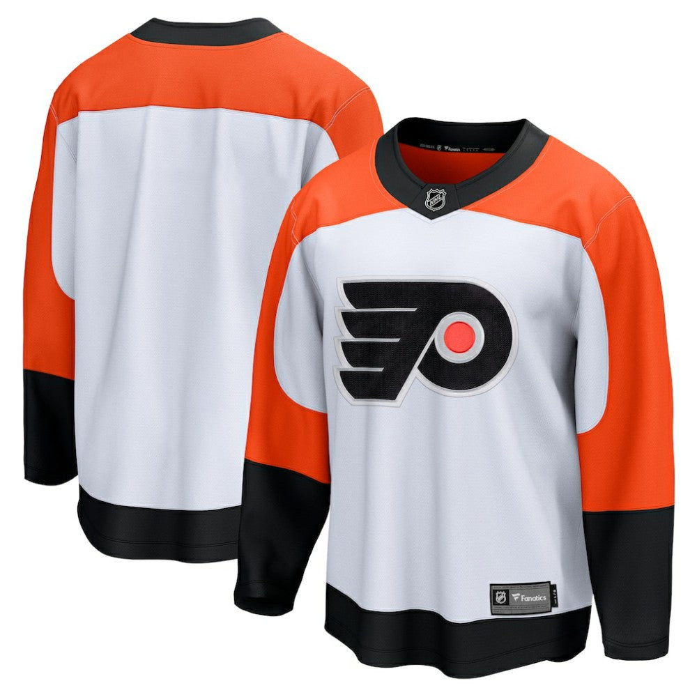 Philadelphia Flyers Fanatics Away Breakaway Jersey - White Jerseys