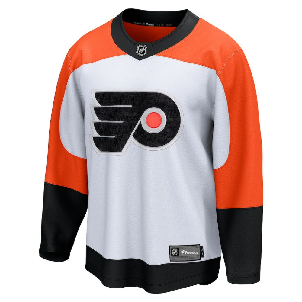Philadelphia Flyers Fanatics Away Breakaway Jersey - White Jerseys