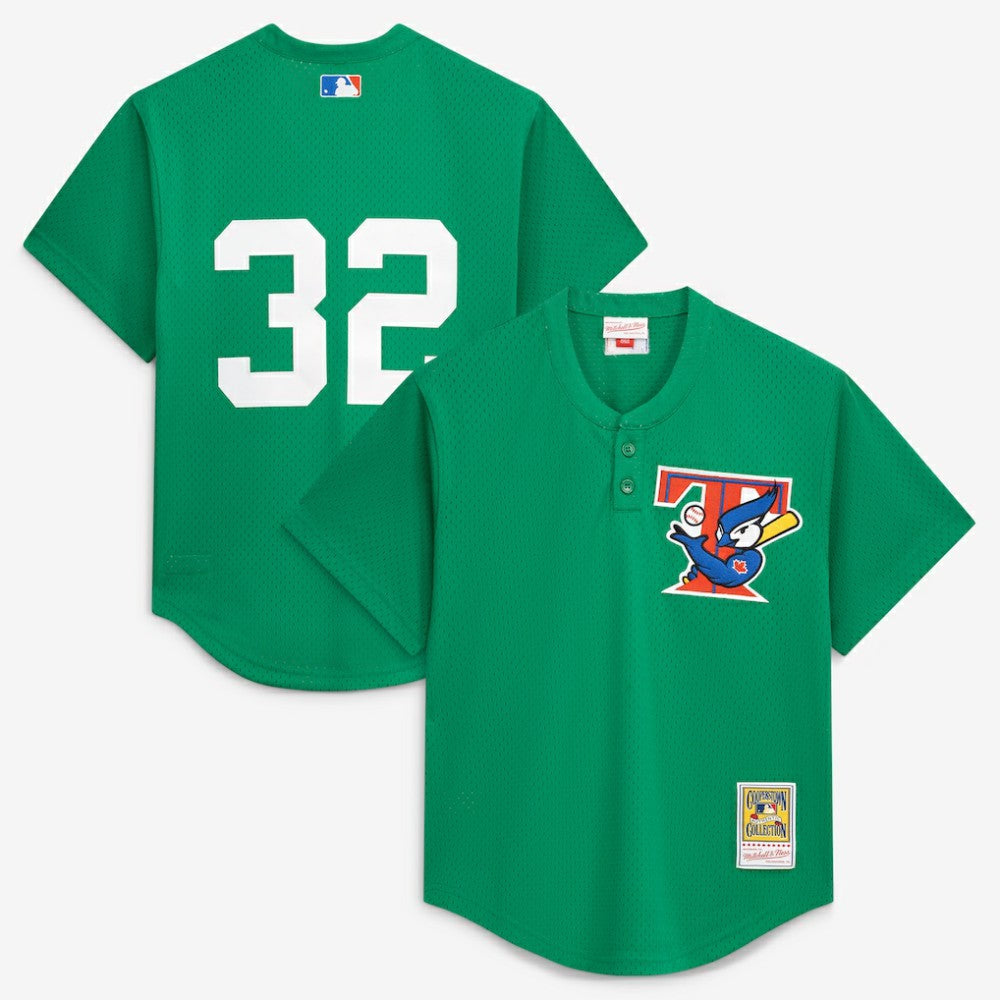 Roy Halladay Toronto Blue Jays Authentic Batting Practice Jersey Green