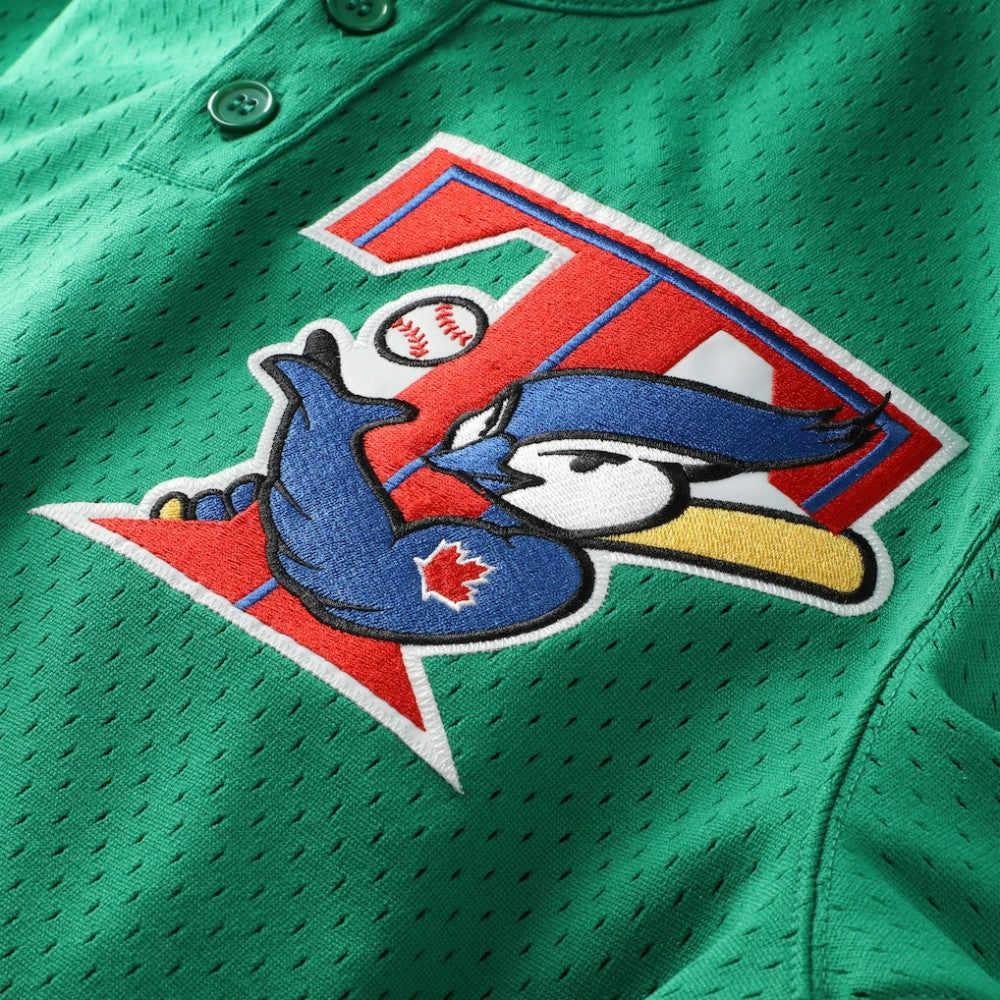 Roy Halladay Toronto Blue Jays Authentic Batting Practice Jersey Green