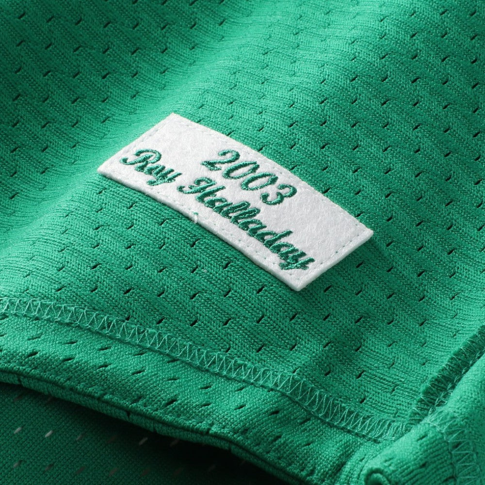 Roy Halladay Toronto Blue Jays Authentic Batting Practice Jersey Green