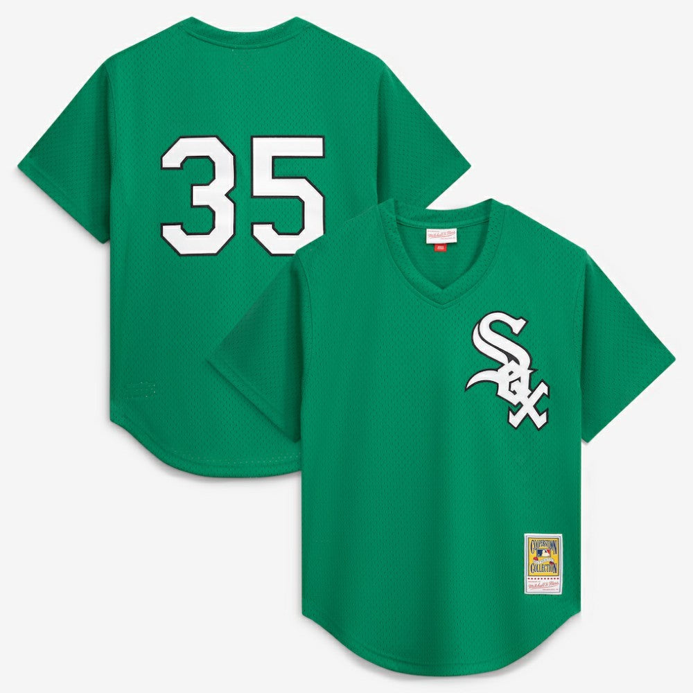Frank Thomas Chicago White Sox Authentic Batting Practice Jersey Green