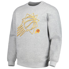 Phoenix Suns Stadium Essentials Unisex Element Logo Pop Pullover Sweatshirt - Heather Gray for sale