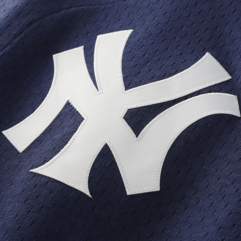 Mariano Rivera New York Yankees Mitchell & Ness Cooperstown Collection Mesh Batting Practice Button-Up Jersey Navy