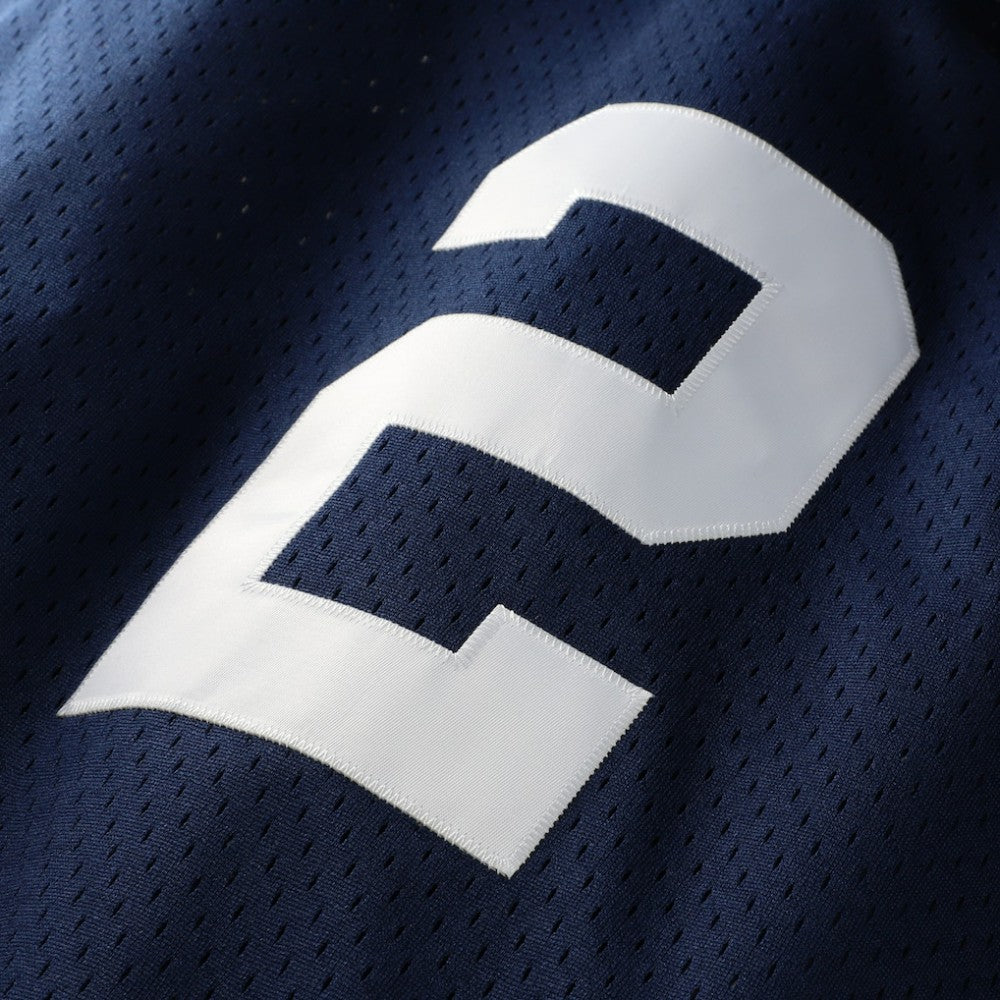 Derek Jeter New York Yankees Cooperstown Collection Mesh Batting Practice Button-Up Jersey Navy