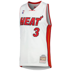 Dwyane Wade Miami Heat 2005/06 Hardwood Classics Swingman Jersey - White cheap