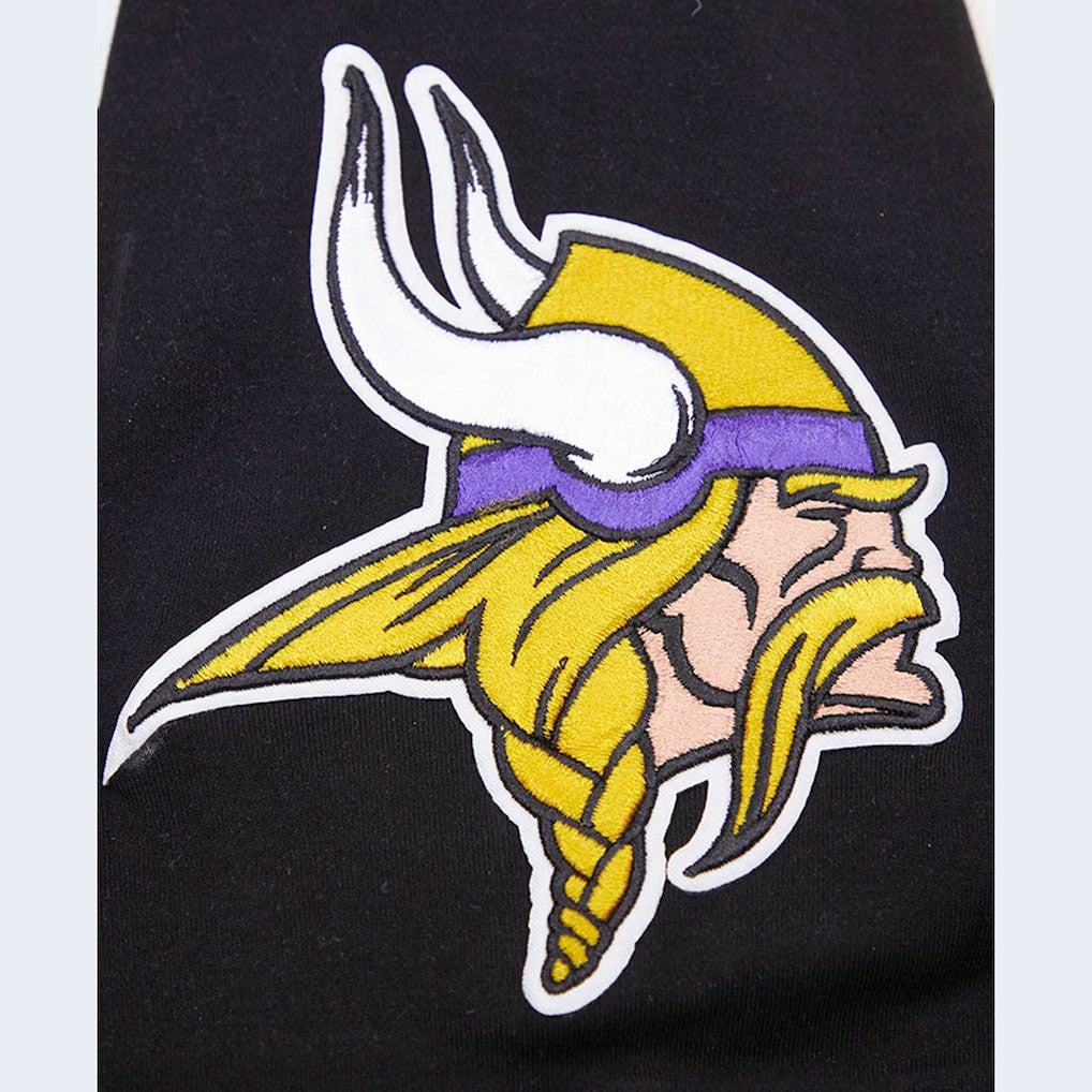 Justin Jefferson Minnesota Vikings Pro Standard Player Name & Number Hoodie T-Shirt - Black on sale