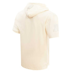 Josh Allen Buffalo Bills Player Name & Number Neutral Short Sleeve Pullover Hoodie - Oatmeal outlet