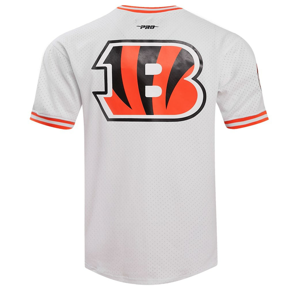 Joe Burrow Cincinnati Bengals Pro Standard Player Name & Number Mesh T-Shirt - White discount