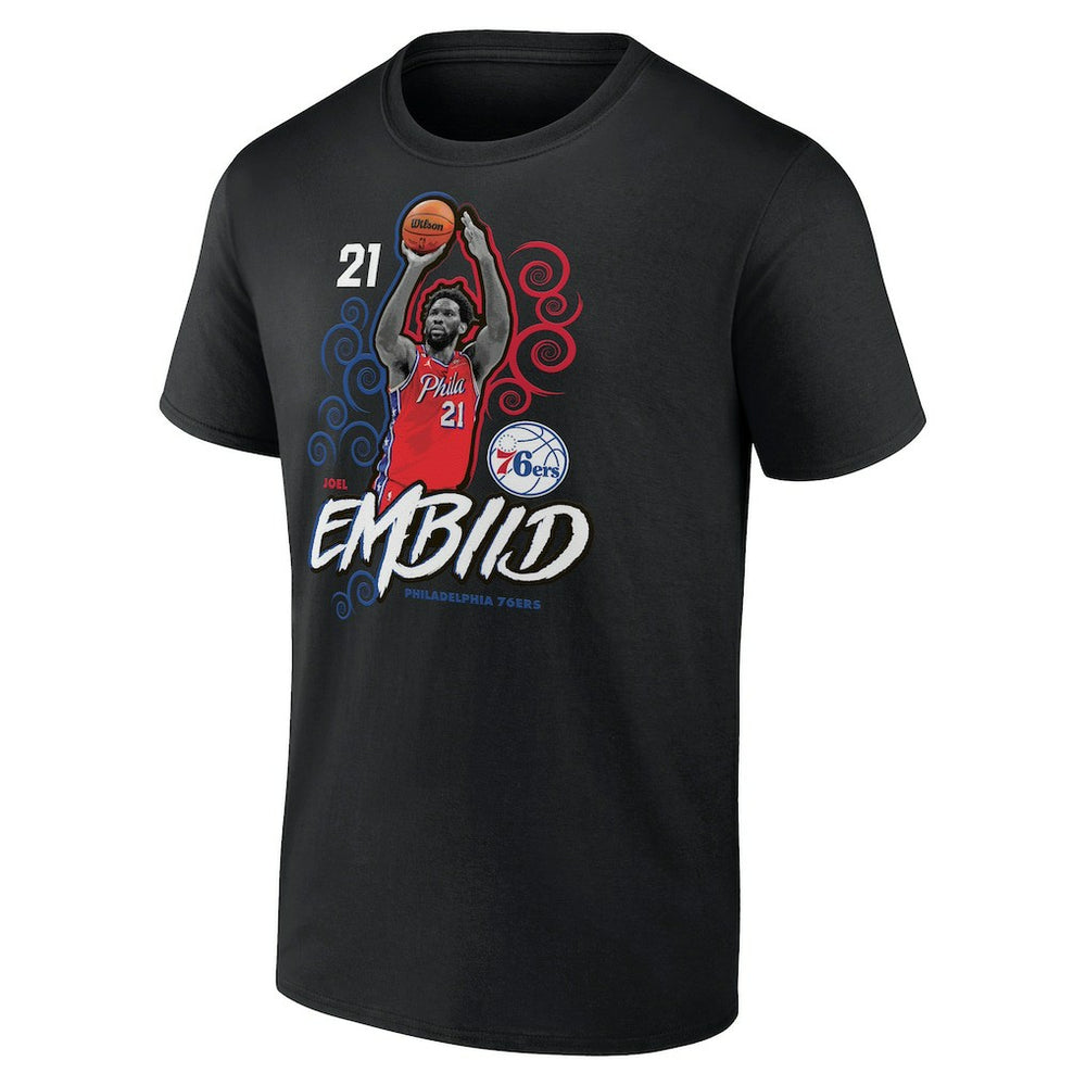 Joel Embiid Philadelphia 76ers Competitor T-Shirt - Black online
