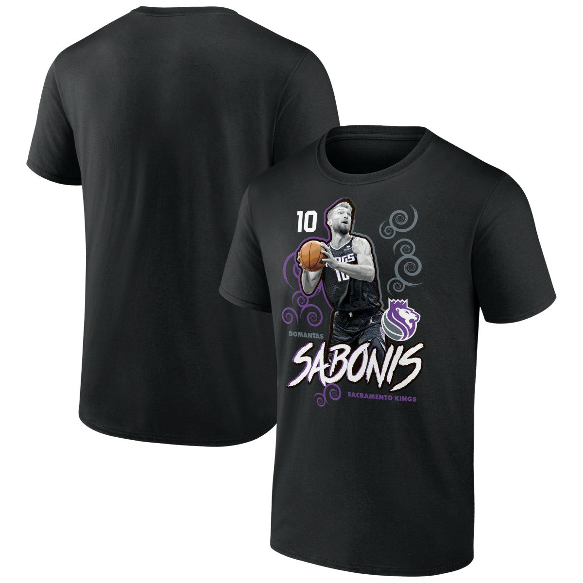Domantas Sabonis Sacramento Kings Competitor T-Shirt - Black discount