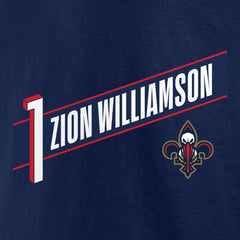 Zion Williamson New Orleans Pelicans Full-Court Press Name & Number T-Shirt - Navy cheap
