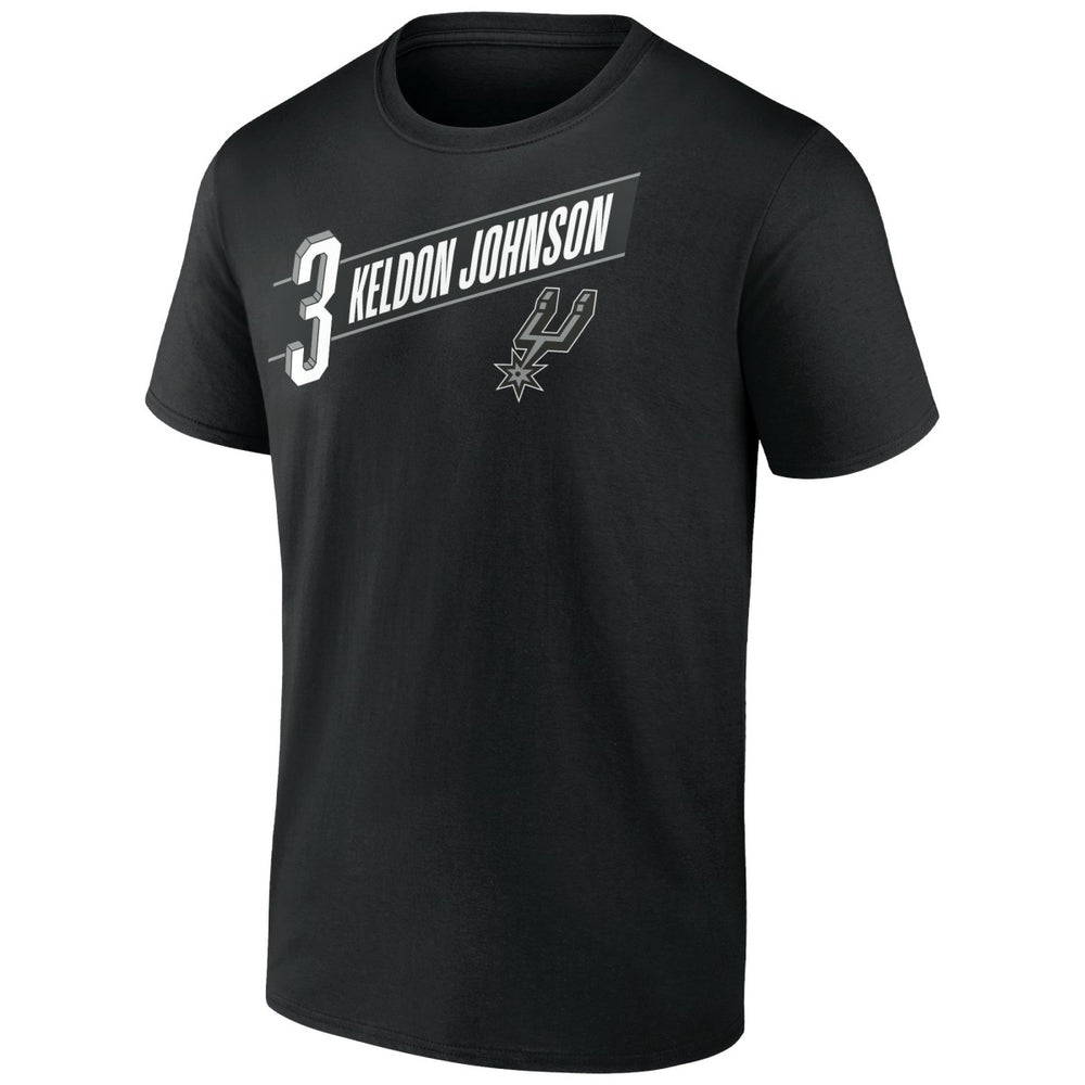Keldon Johnson San Antonio Spurs Full-Court Press Name & Number T-Shirt - Black shop