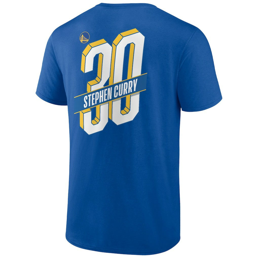 Stephen Curry Golden State Warriors Full-Court Press Name & Number T-Shirt sale - Royal for sale