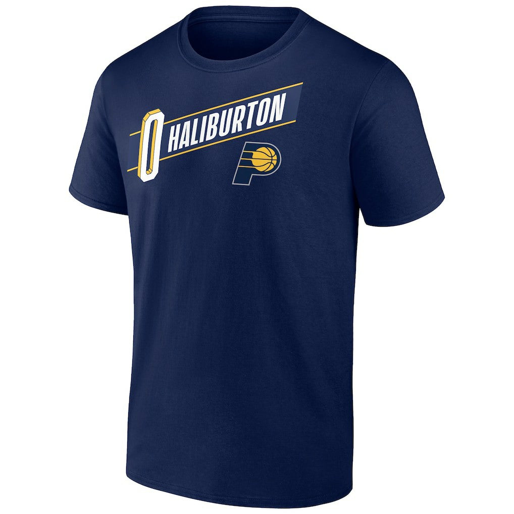 Tyrese Haliburton Indiana Pacers Full-Court Press Name & Number T-Shirt - Navy shop