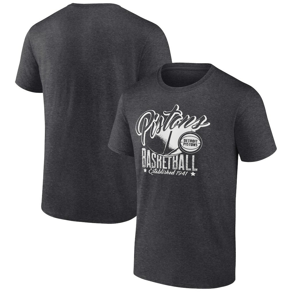 Detroit Pistons Winner T-Shirt sale - Charcoal discount